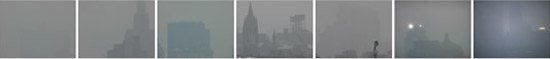 Tim Hyde, Video Panorama of New York City During Which the Camera Fails to Distinquish the City from a Snowstorm, 2006-07