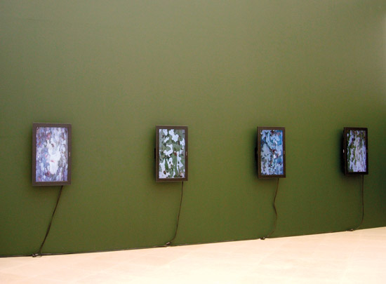 Will Kwan, Shanghai Concession Camo, 2007, installation view