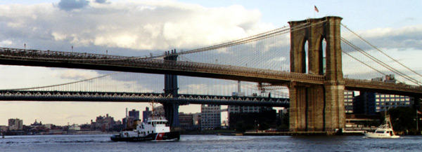 Brooklyn Bridge.