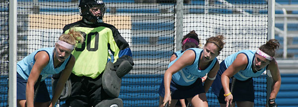 The Columbia Lions field hockey team.