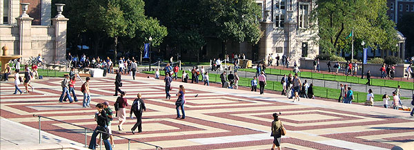 Afternoon on Low Plaza.