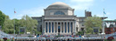 Graduates assemble in front of Low Library for Columbia's 247th Commencement.