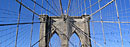 The Brooklyn Bridge.