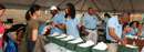 Orientation workers welcome new students to Columbia at the start of the Fall 2006 semester.