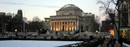 Low Library at dusk.