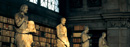 Sculptures in the Low Library rotunda depict Euripides, Demosthenes, Sophocles, and Augustus Caesar.