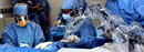 Surgeons at Columbia University Medical Center perform a robotic-assisted operation.