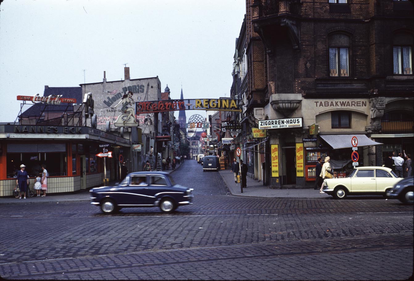 Hamburg Reeperbahn 1960