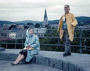 Mom and Dennis in Norway