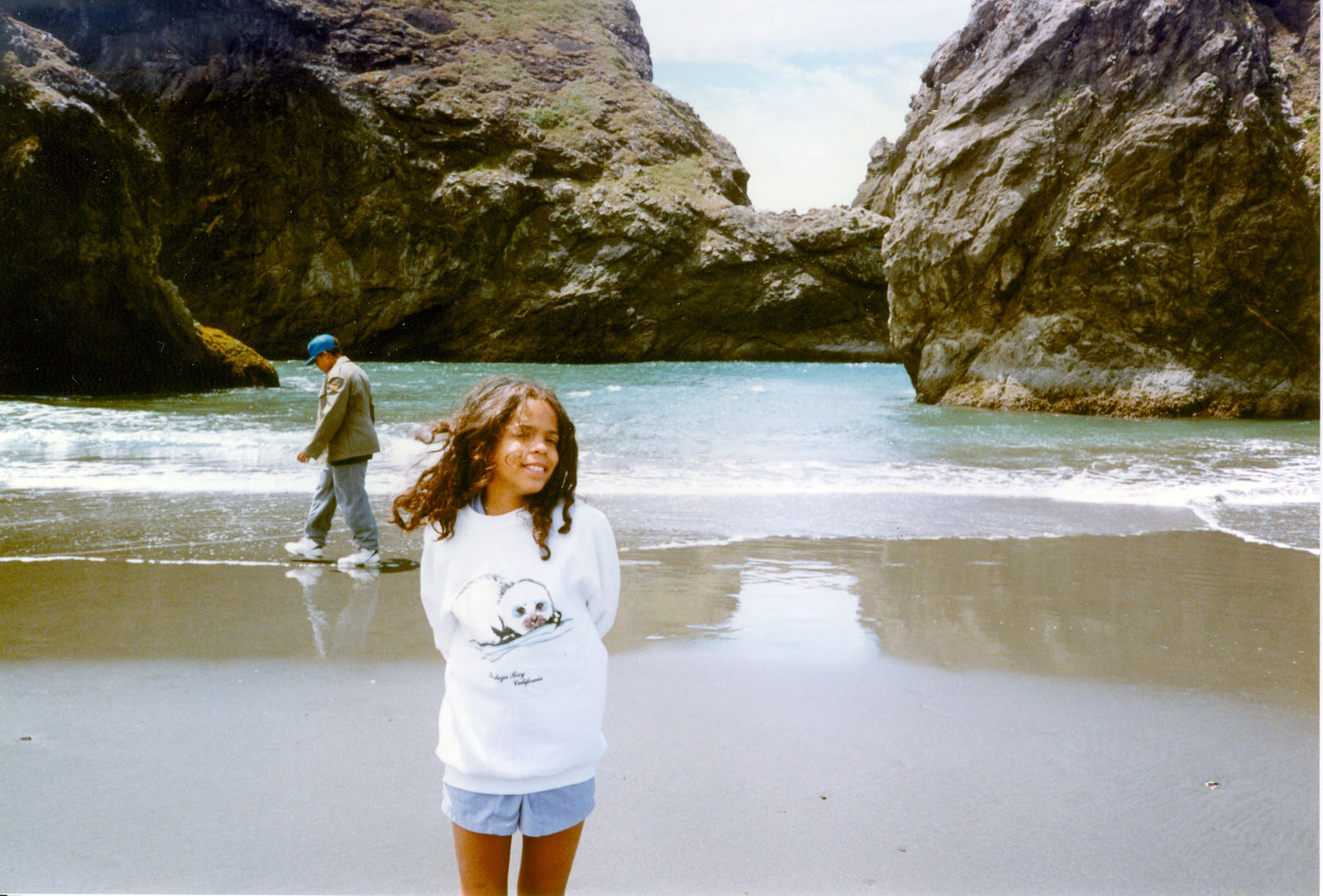 Peter and Amy in Oregon 1990